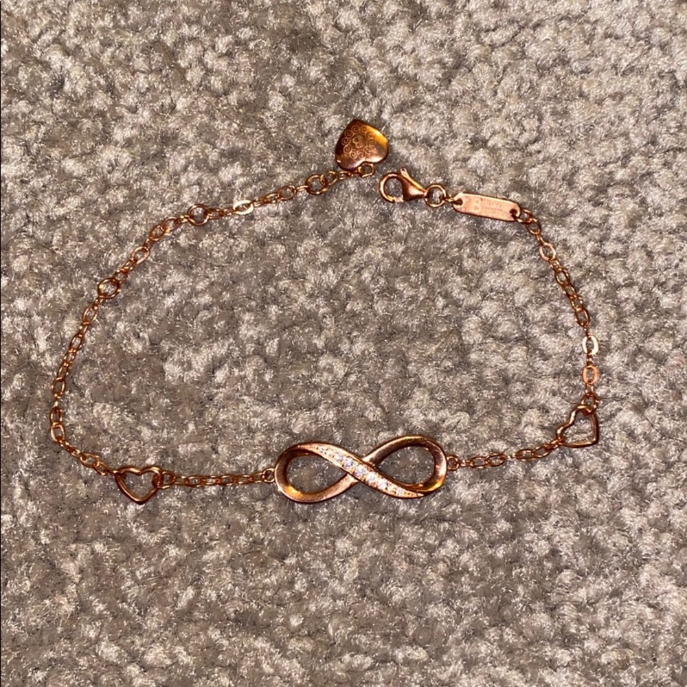 (NEW NEVER WORN) Infinity Promise Bracelet